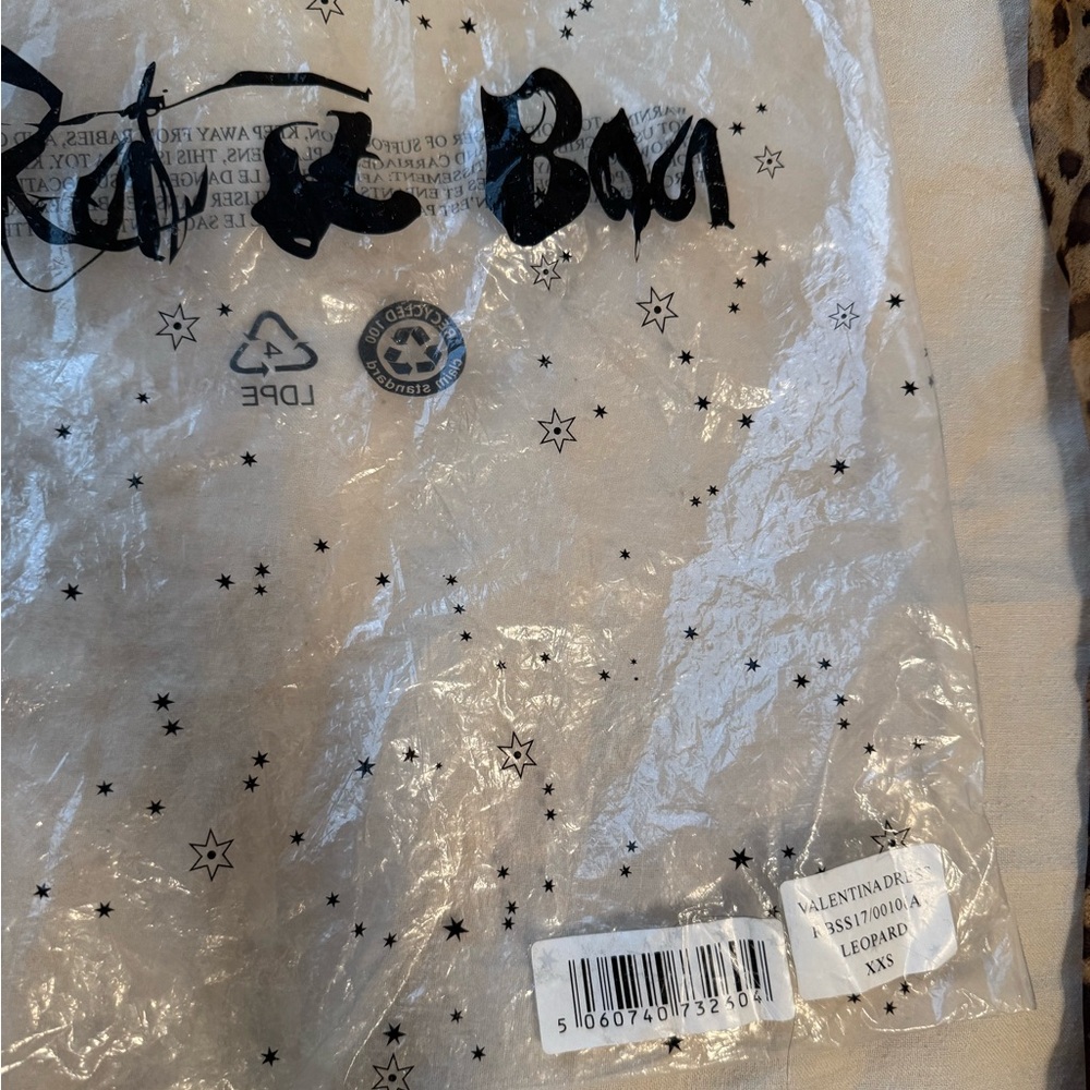 NWT Rat & Boa Valentina Leopard Print Dress ~ Coachella festival - Picture 10 of 10